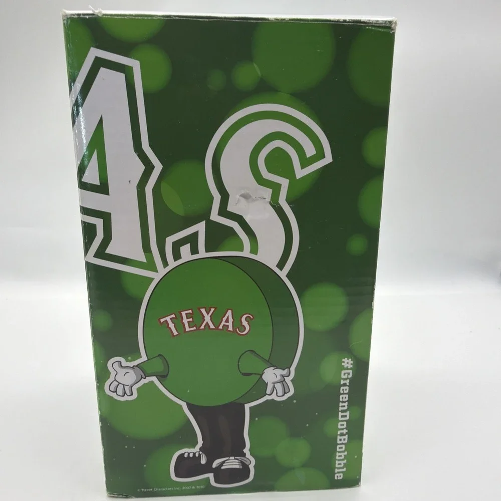 Green Dot Race Texas Rangers Bobblehead Bobble Head SGA MLB Baseball‎